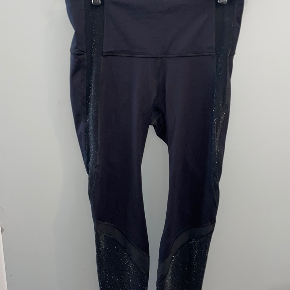 Black sparkly leggings